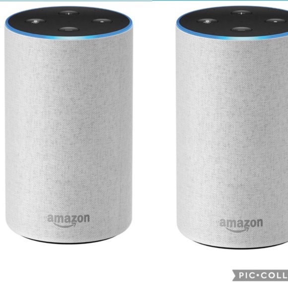 Echo 2nd Gen w/ Improved Dolby Sound- Sandstone Fabric! - Picture 2 of 2